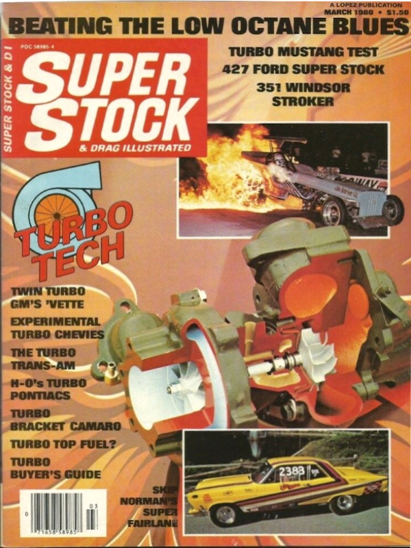 Super Stock Drag Illustrated Mar March 1980 