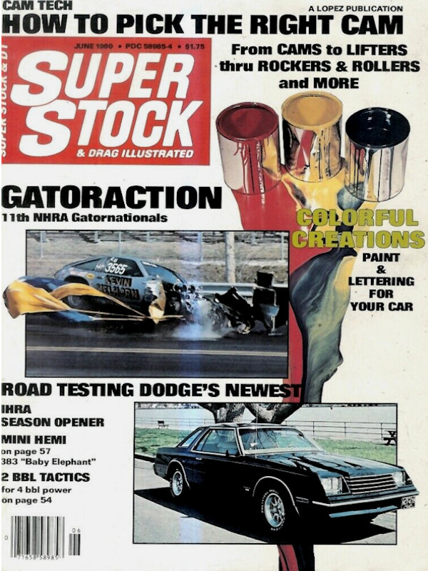 Super Stock Drag Illustrated June 1980 