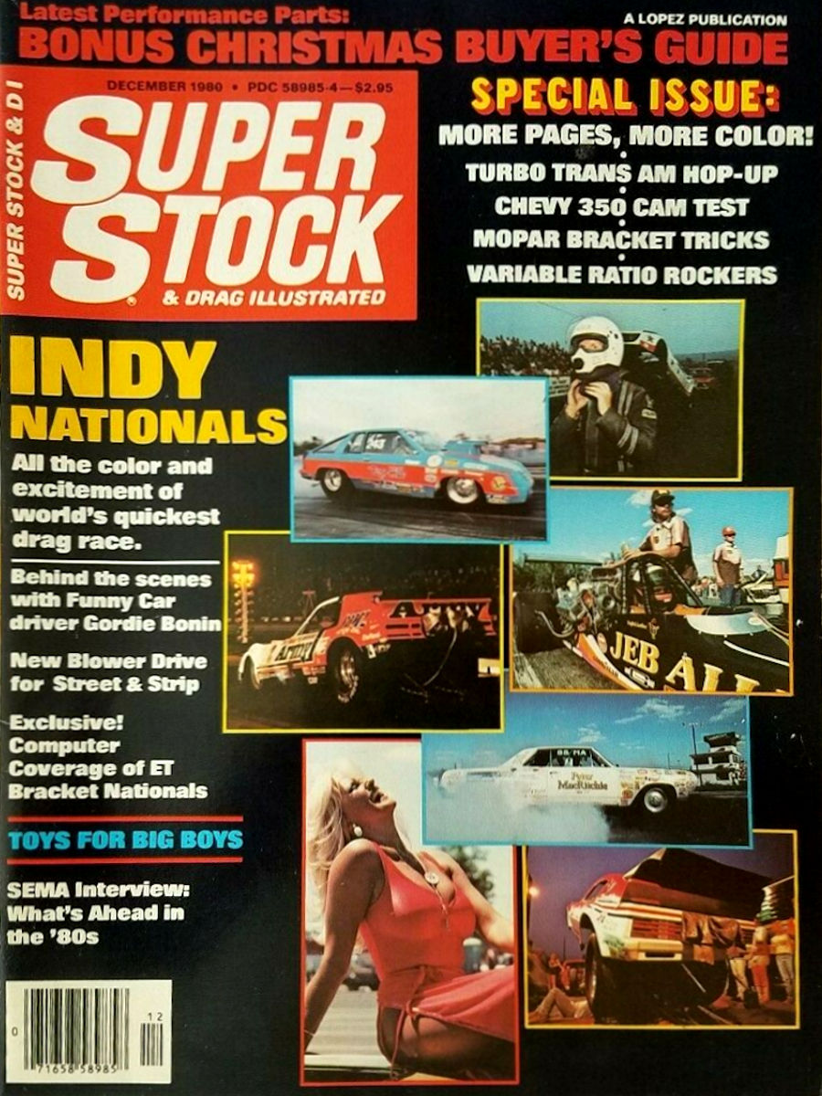 Super Stock Drag Illustrated Dec December 1980 