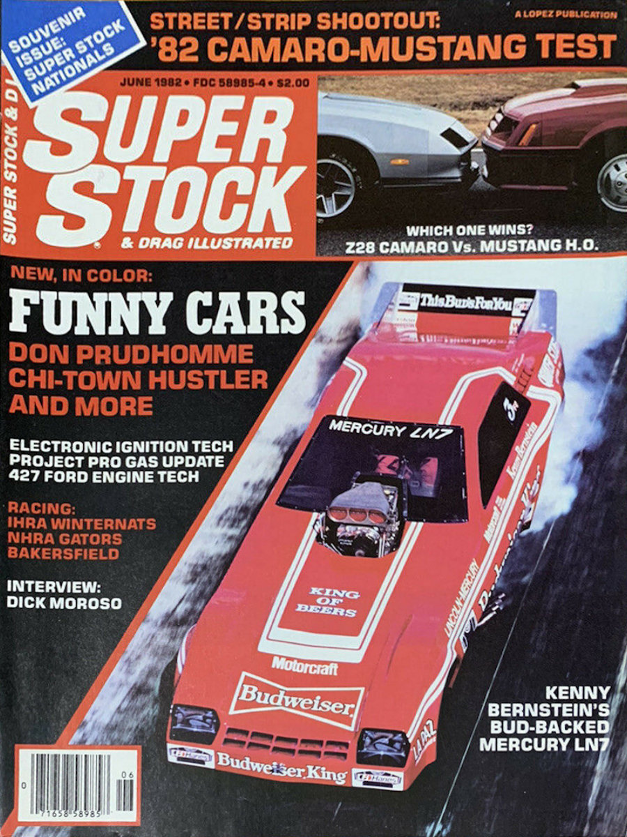 Super Stock Drag Illustrated June 1982 