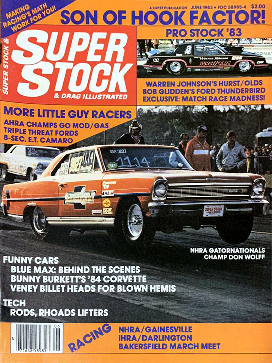 Super Stock Drag Illustrated June 1983 