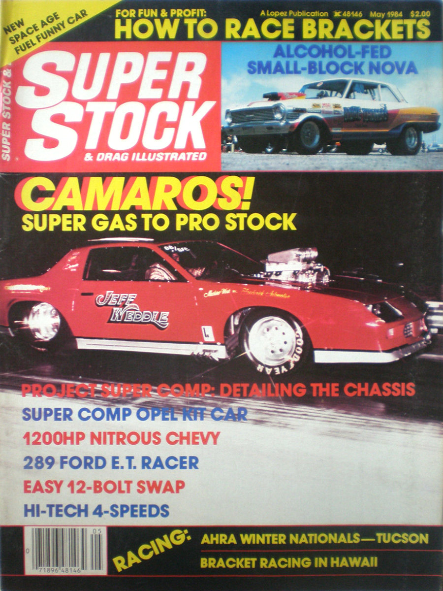 Super Stock Drag Illustrated May 1984 