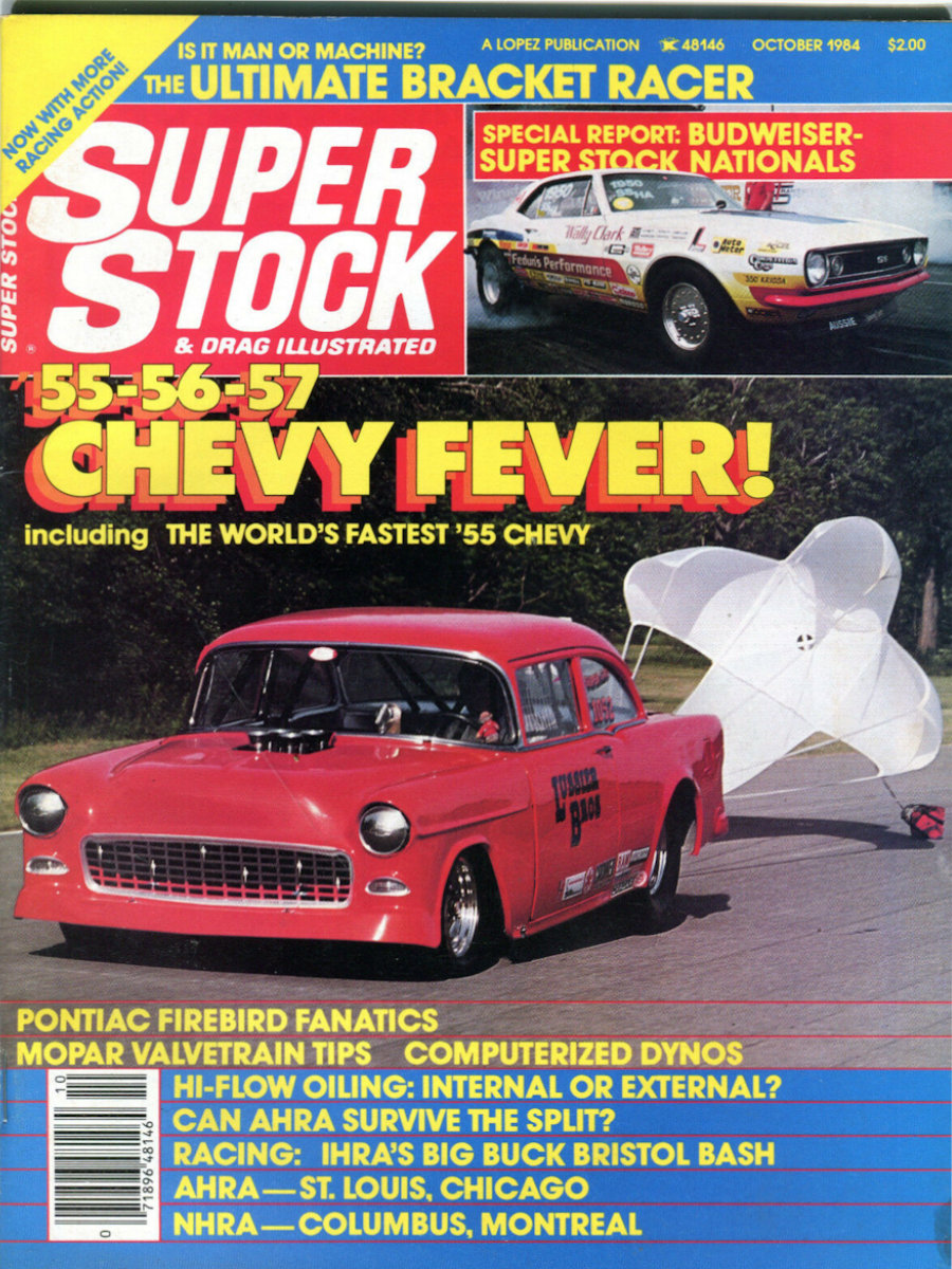 Super Stock Drag Illustrated Oct October 1984 