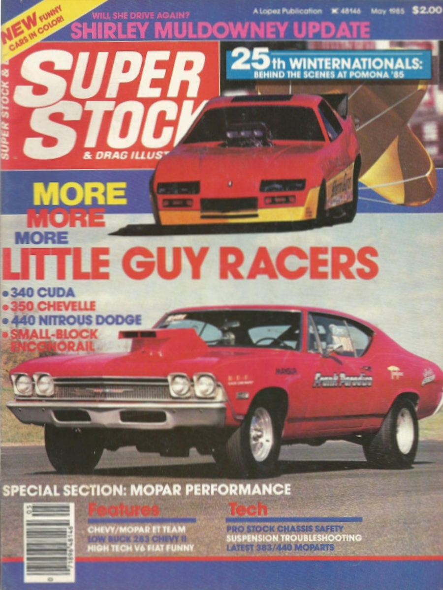 Super Stock Drag Illustrated May 1985 