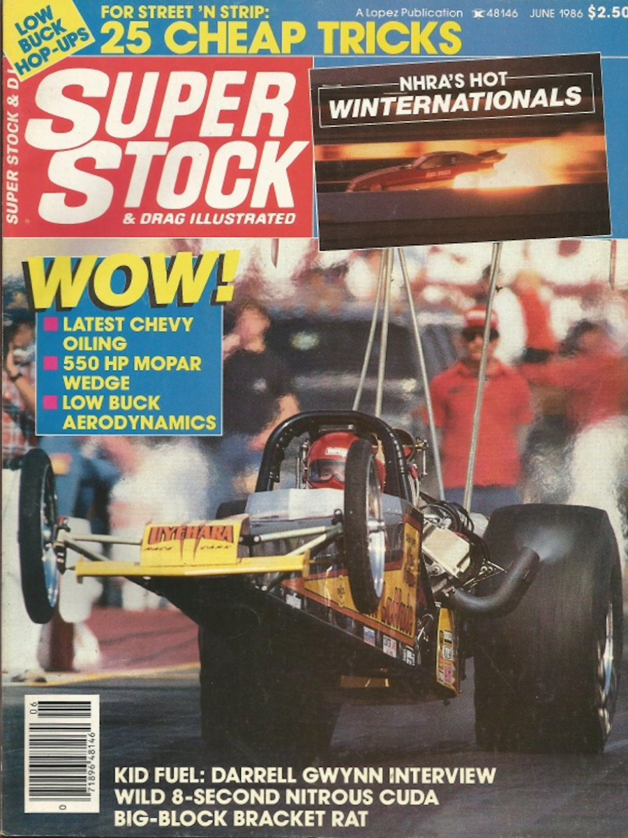 Super Stock Drag Illustrated June 1986 