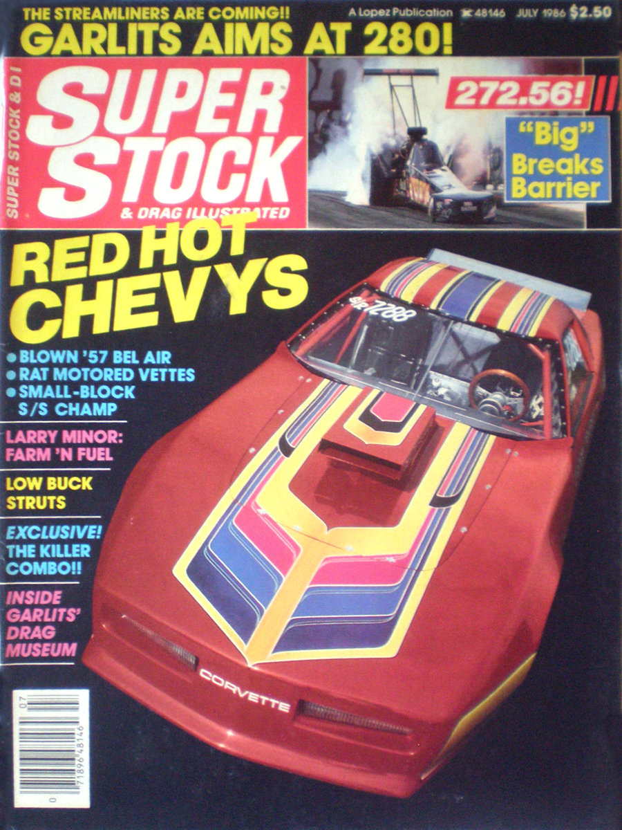 Super Stock Drag Illustrated July 1986 