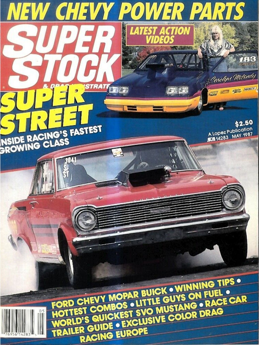 Super Stock Drag Illustrated May 1987 