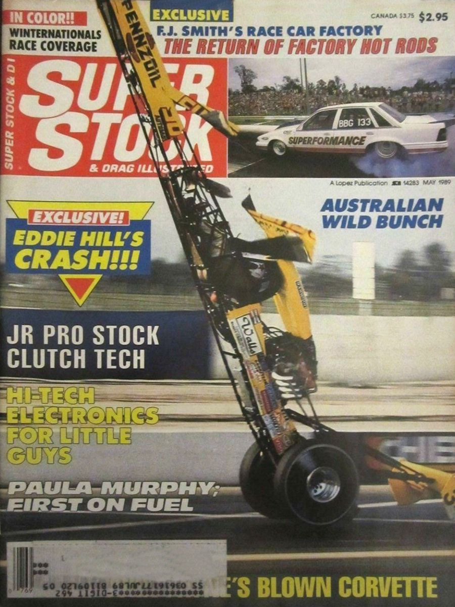 Super Stock Drag Illustrated May 1989 