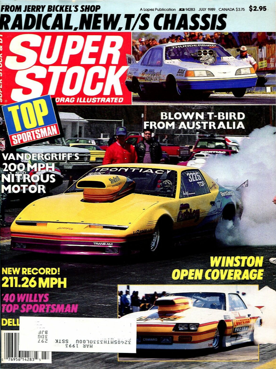 Super Stock Drag Illustrated July 1989 