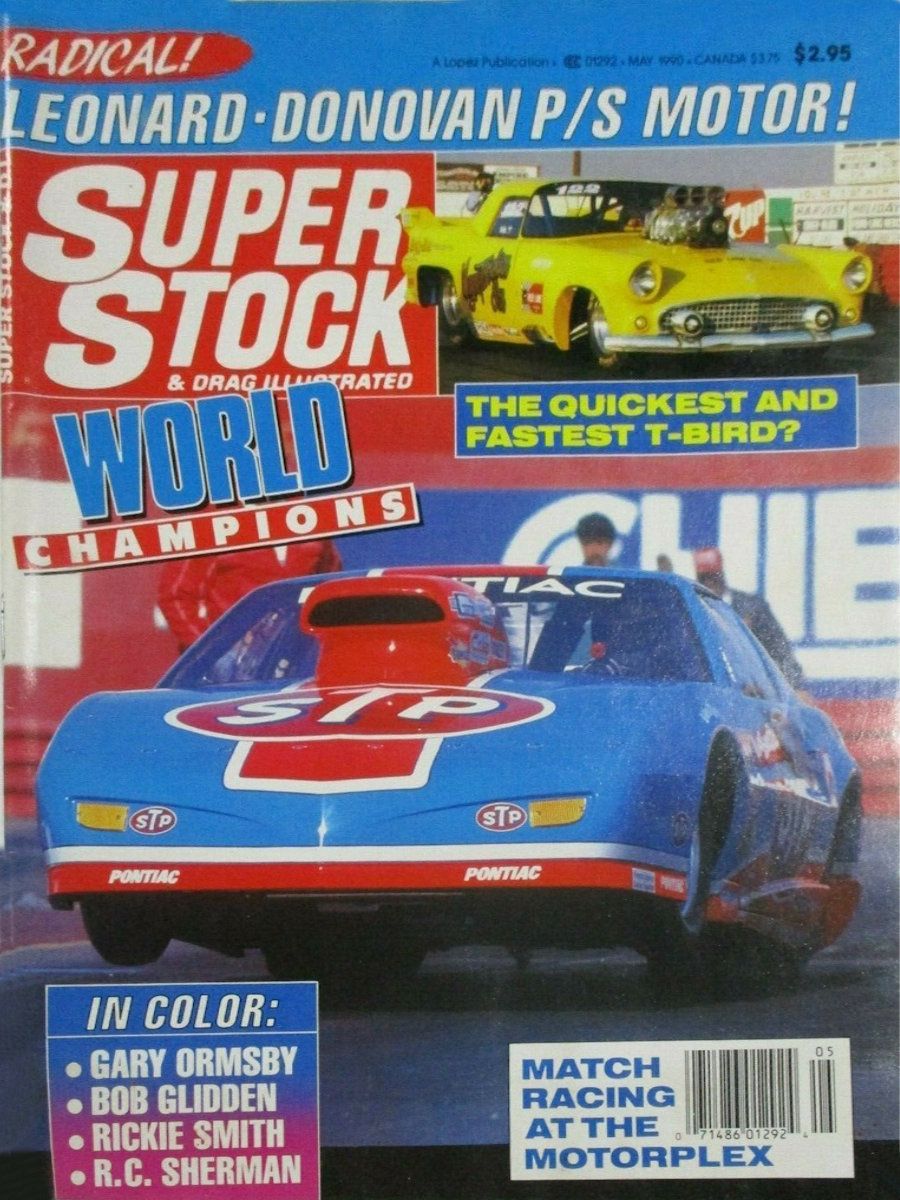 Super Stock Drag Illustrated May 1990 