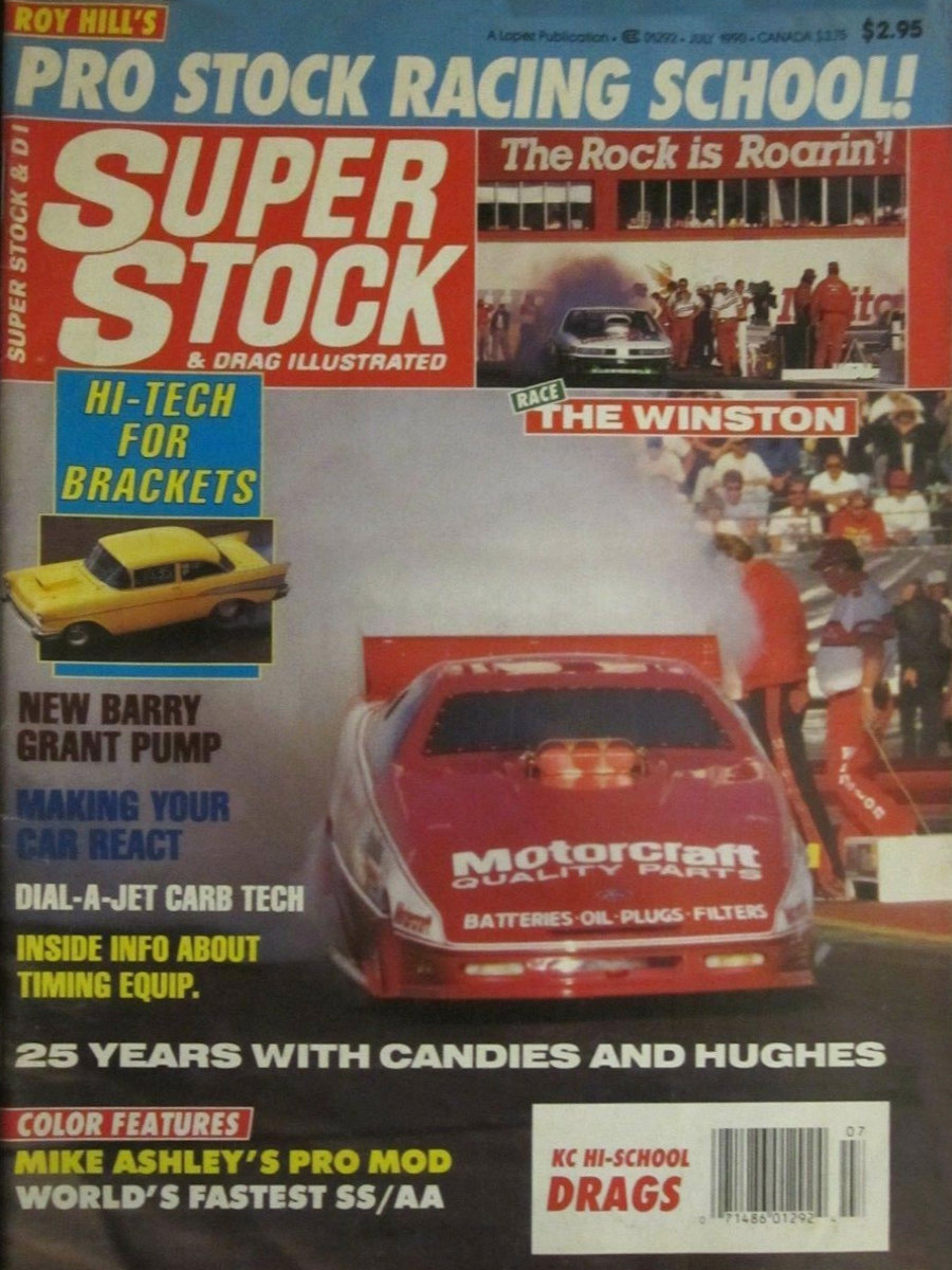 Super Stock Drag Illustrated July 1990 