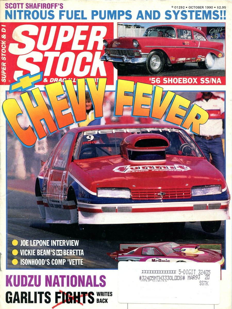 Super Stock Drag Illustrated Oct October 1990 