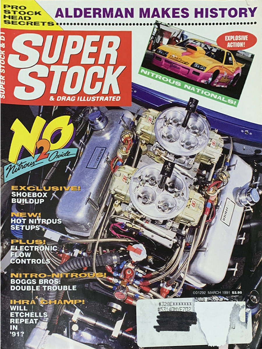 Super Stock Drag Illustrated Mar March 1991 
