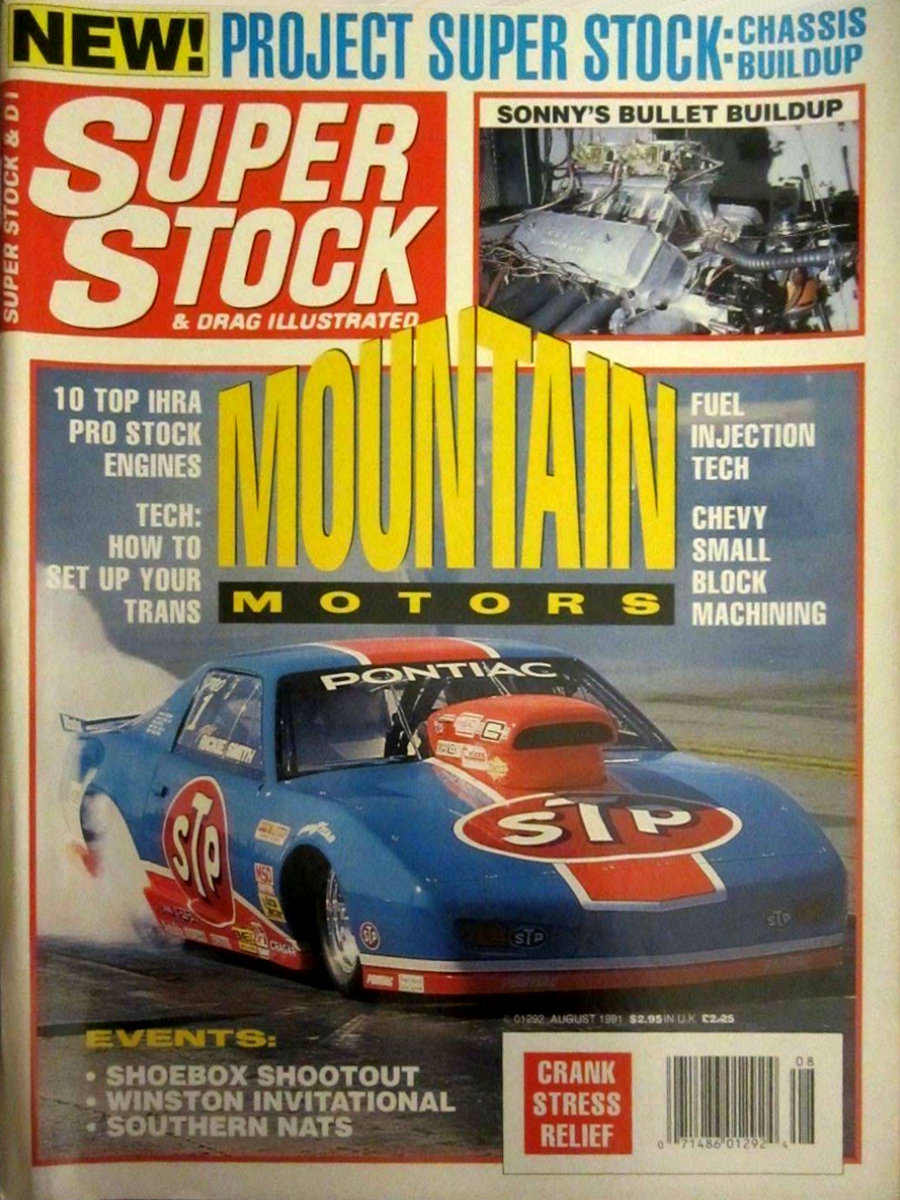 Super Stock Drag Illustrated Aug August 1991 