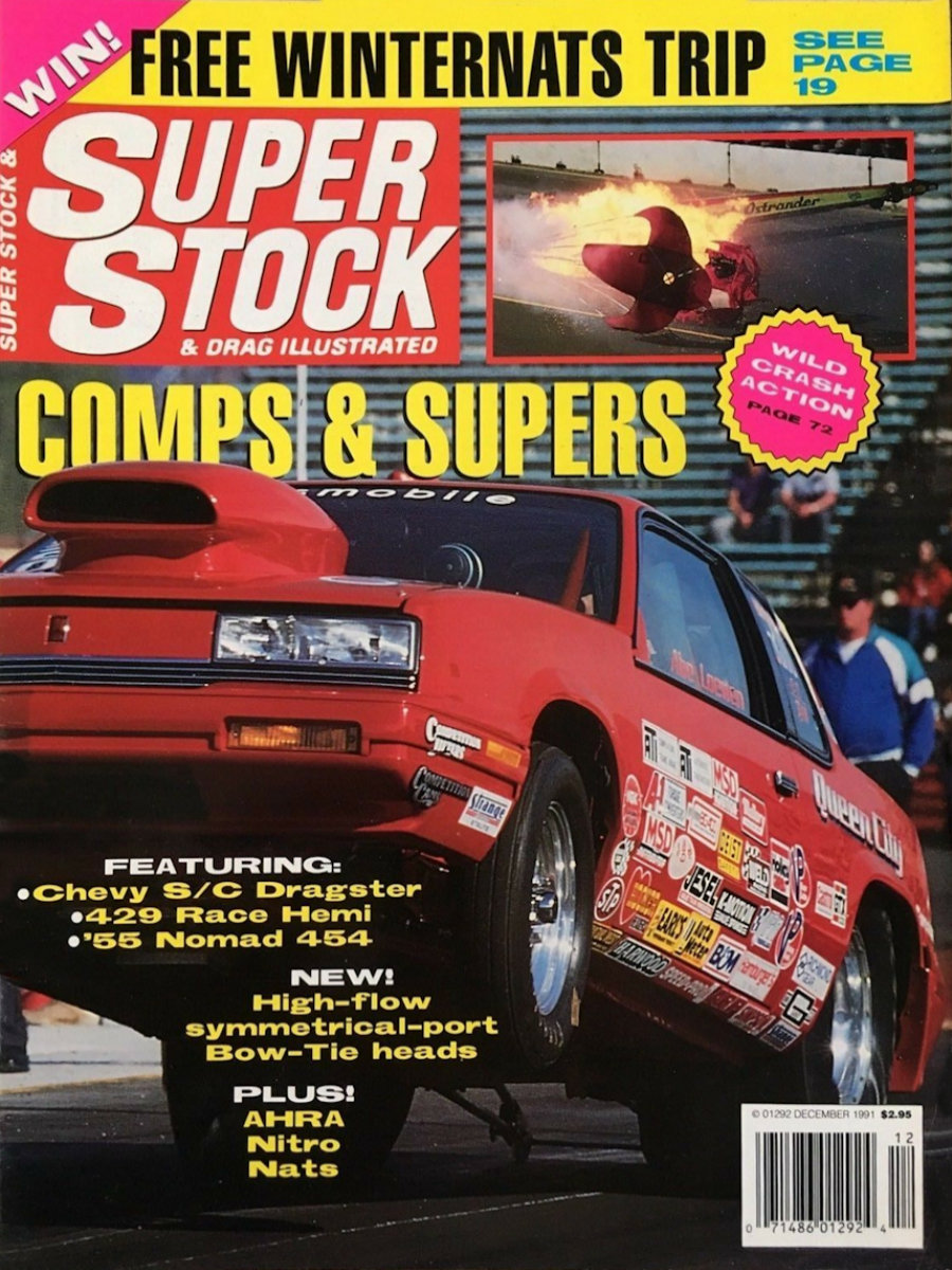 Super Stock Drag Illustrated Dec December 1991 