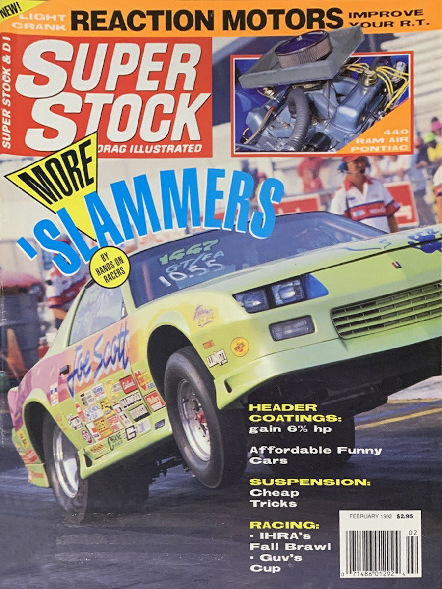 Super Stock Drag Illustrated Feb February 1992 