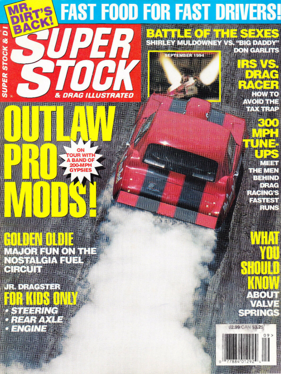 Super Stock Drag Illustrated Sep September 1994 