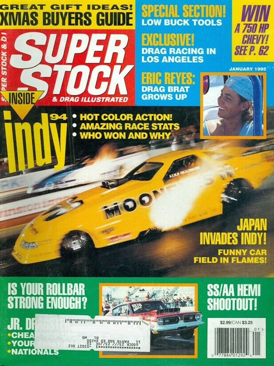 Super Stock Drag Illustrated Jan January 1995 