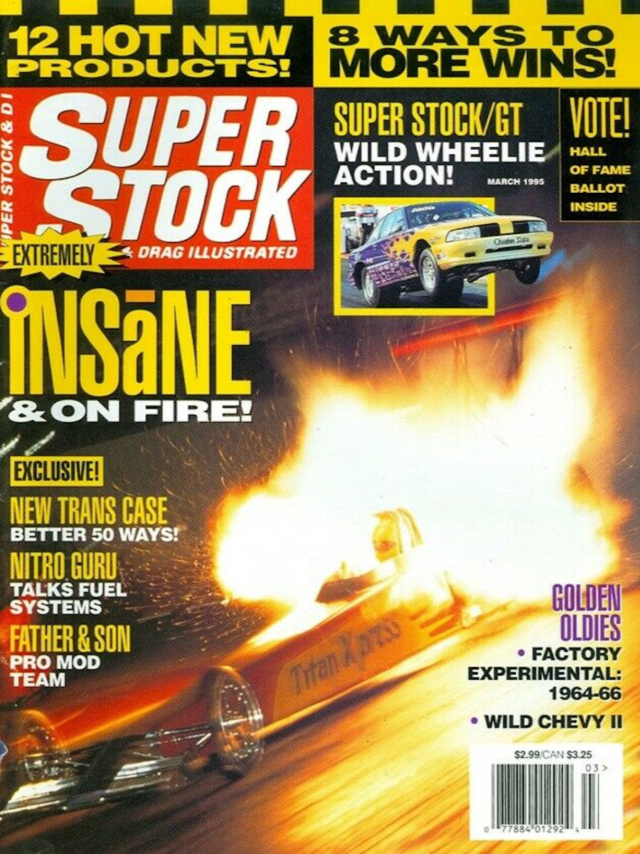 Super Stock Drag Illustrated Mar March 1995 
