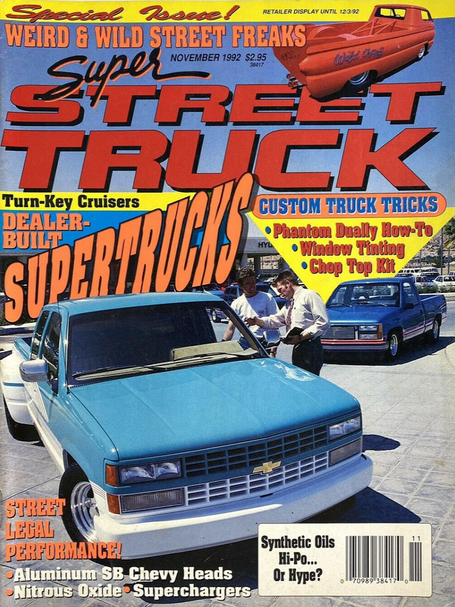 Super Street Truck Nov November 1992