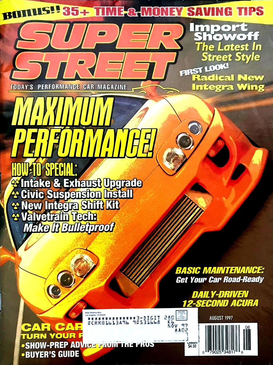 Super Street Aug August 1997