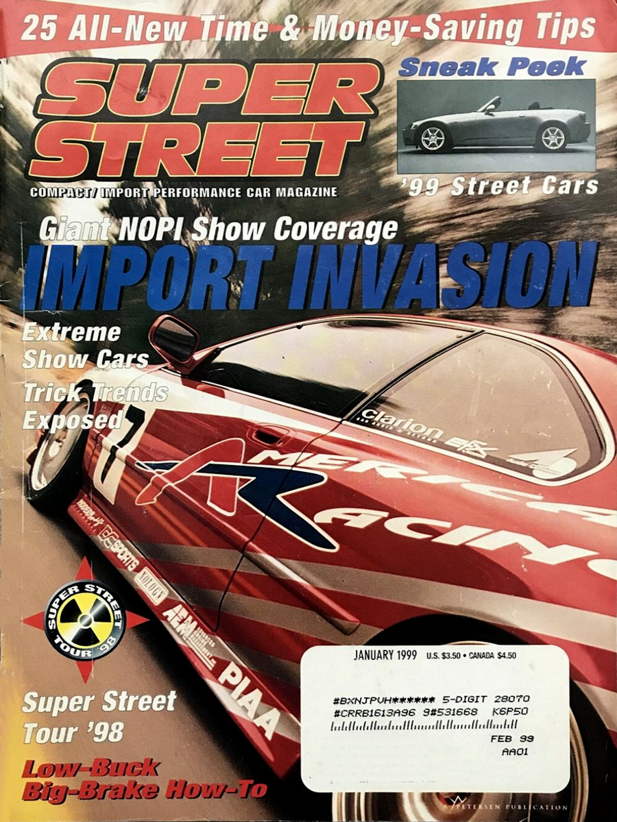 Super Street Jan January 1999