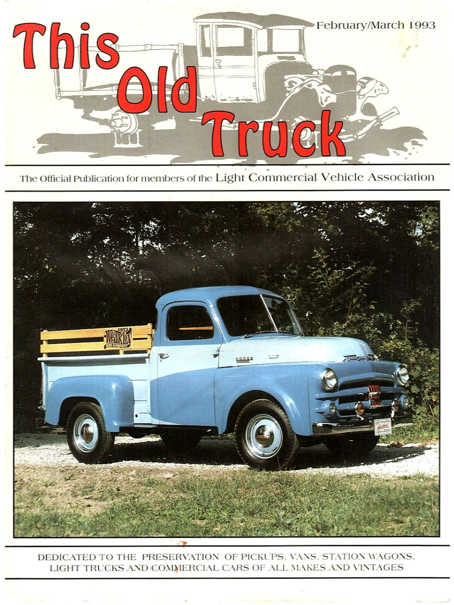This Old Truck Feb Mar February March 1993