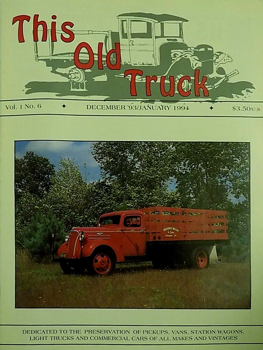 This Old Truck Dec December 1993 Jan January 1994