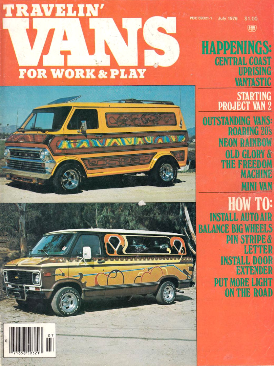 Travelin Vans Jul July 1976