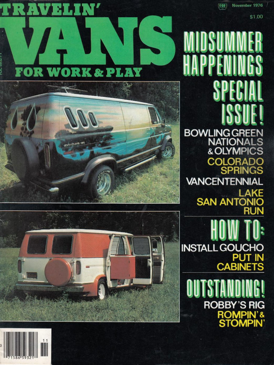 Travelin Vans Nov November 1976