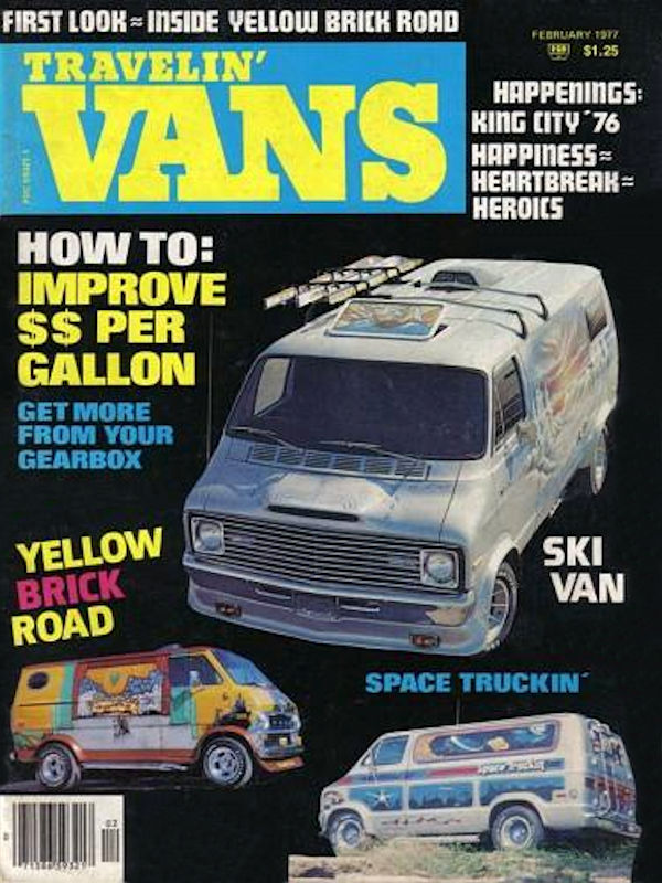 Travelin Vans Feb February 1977