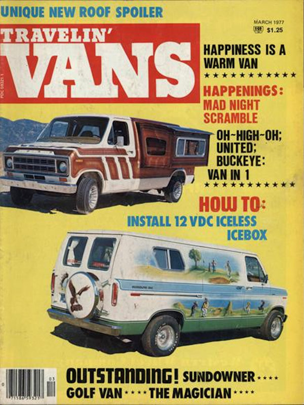 Travelin Vans Mar March 1977