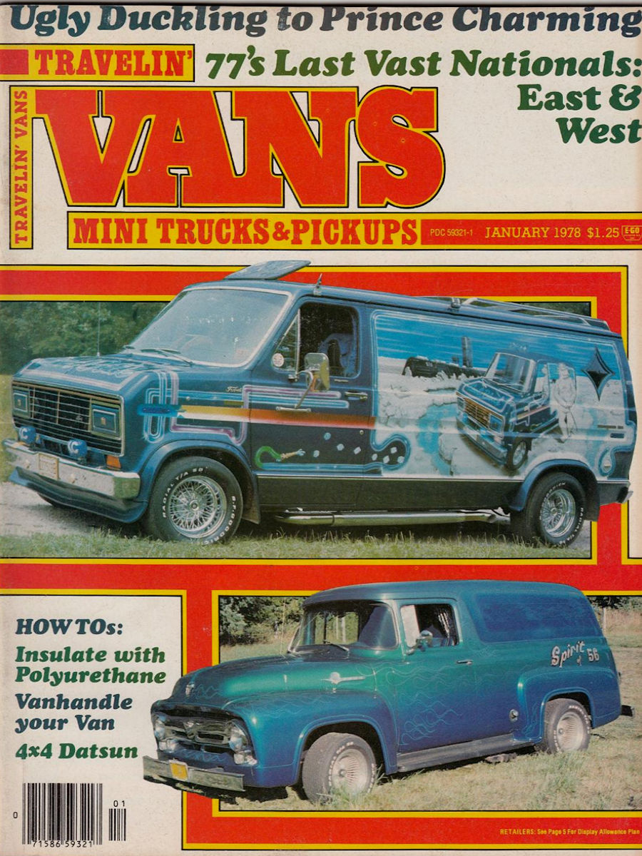 Travelin Vans Jan January 1978