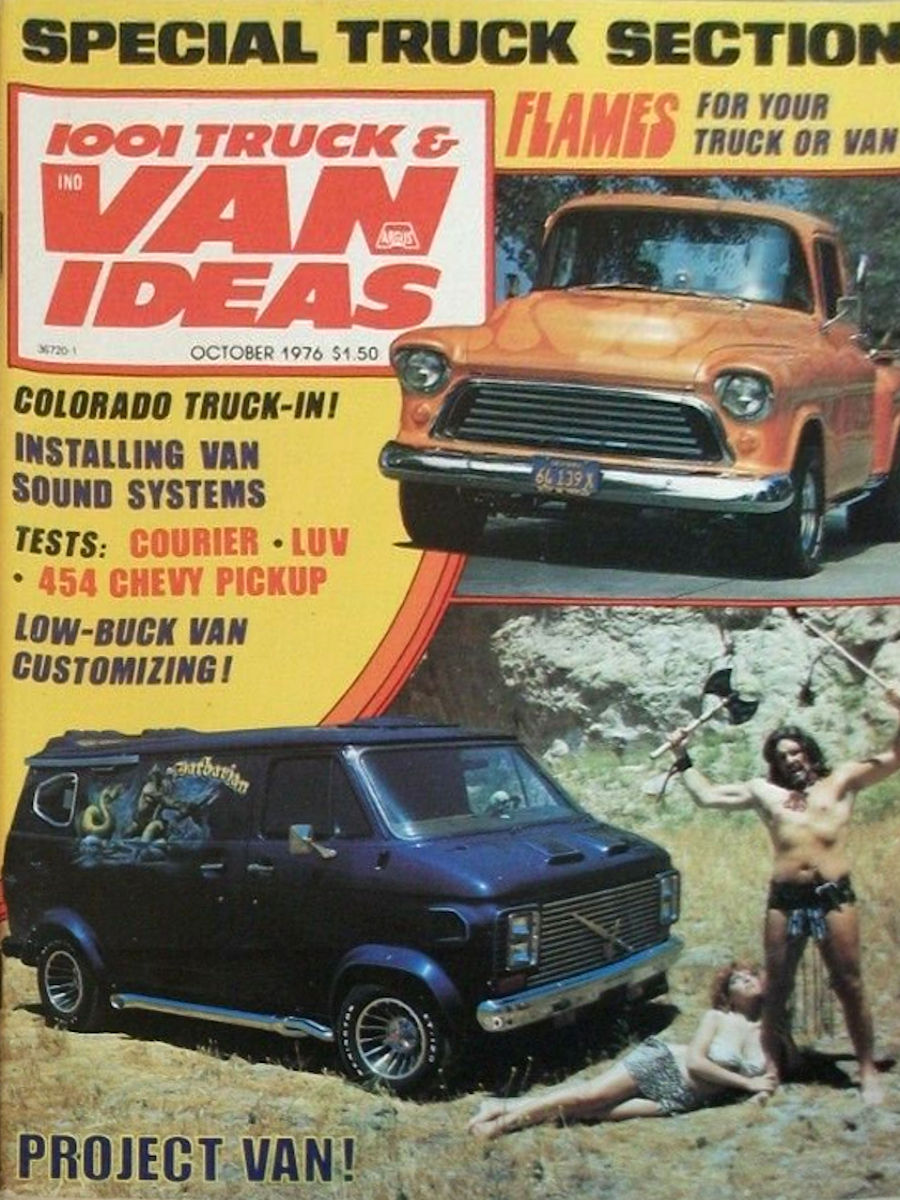 Deceember 1977 1001 Truck & Van Ideas Custom Vans Magazine