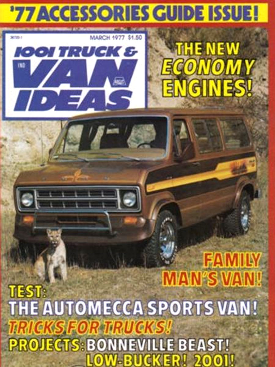 September 1977 1001 Truck & Van Ideas Custom Vans Magazine