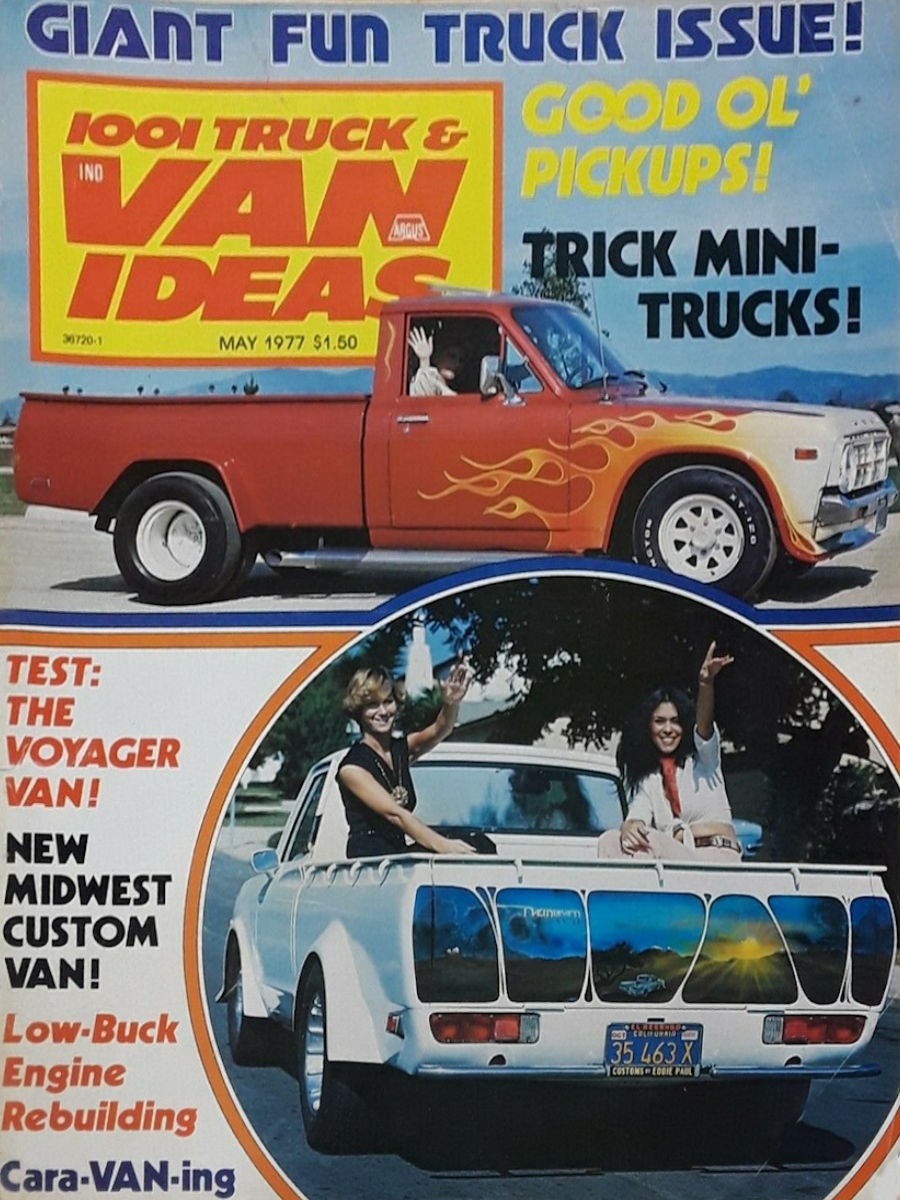 September 1977 1001 Truck & Van Ideas Custom Vans Magazine