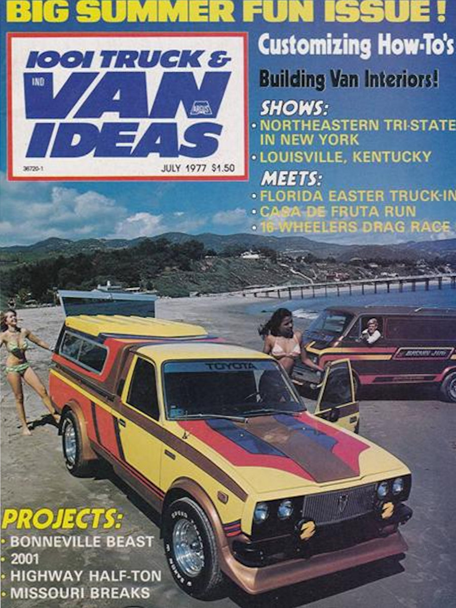 Deceember 1977 1001 Truck & Van Ideas Custom Vans Magazine