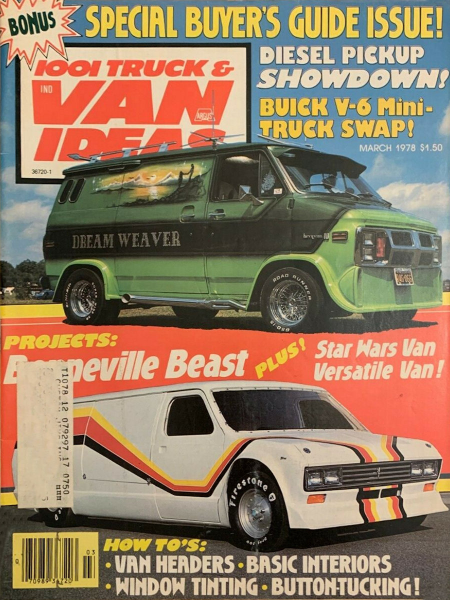 Back Issue 1001 TRUCK & VAN IDEAS Magazine APRIL 1979 Custom