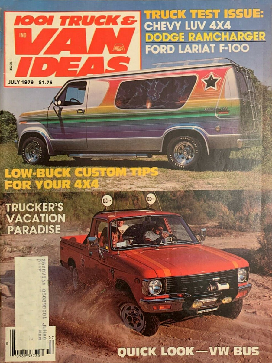 Back Issue 1001 TRUCK & VAN IDEAS Magazine JULY 1979 Custom