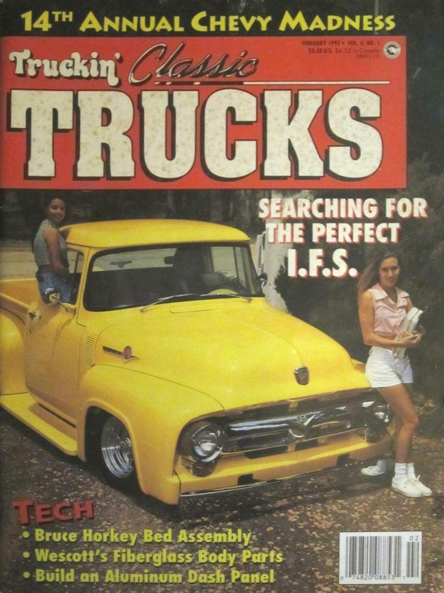 Truckin Classic Trucks February 1995
