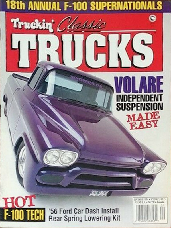 Truckin Classic Trucks September 1996