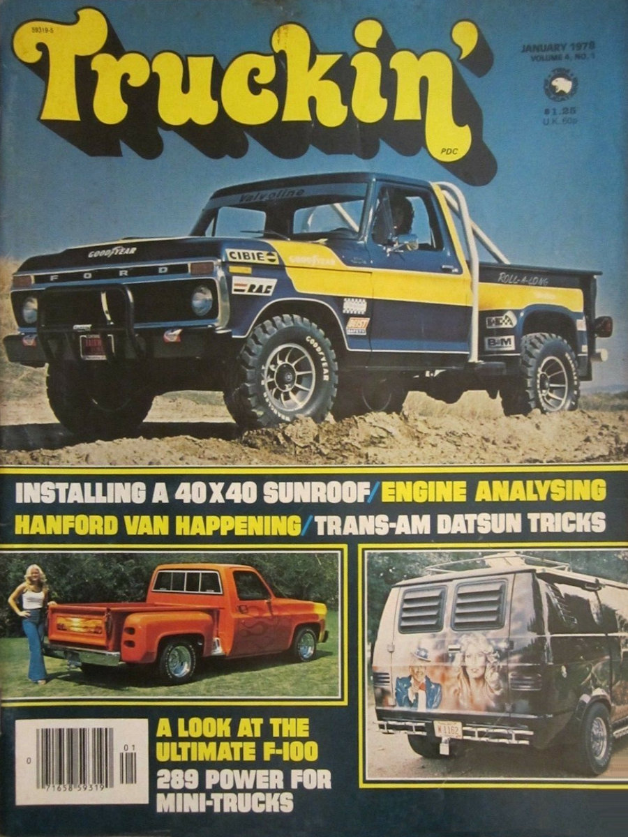 Truckin Jan January 1978