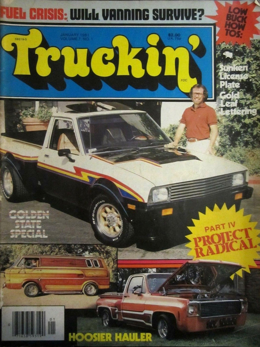 Truckin Jan January 1981