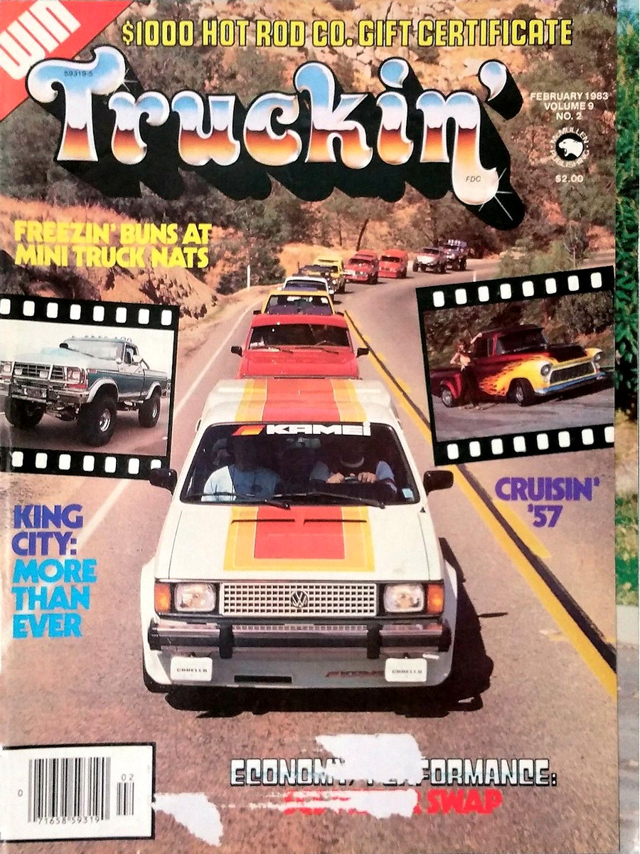 Truckin Feb February 1983