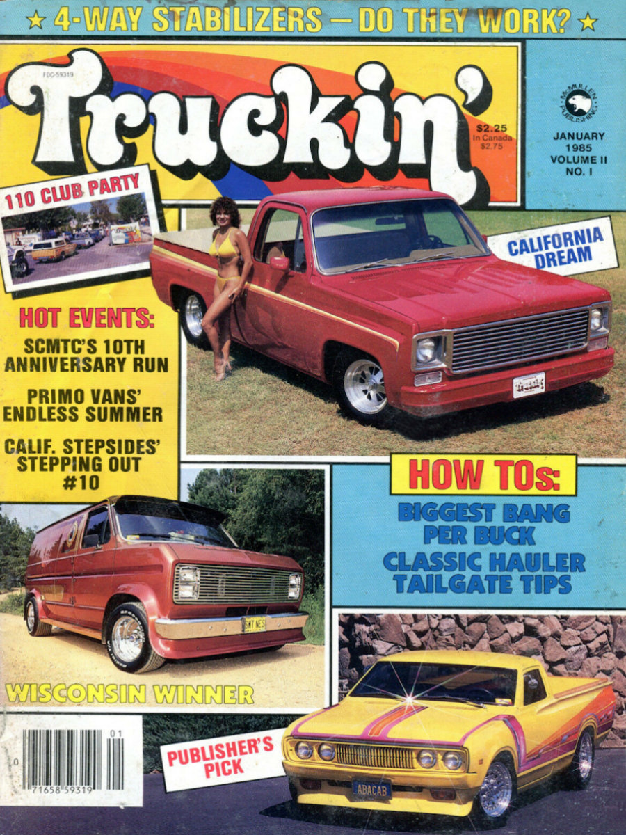 Truckin Jan January 1985