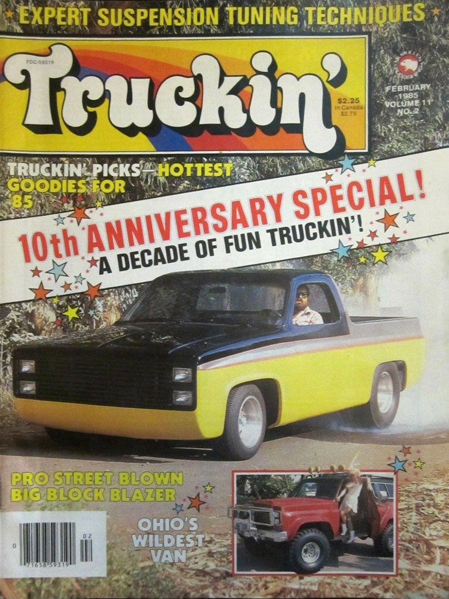 Truckin Feb February 1985