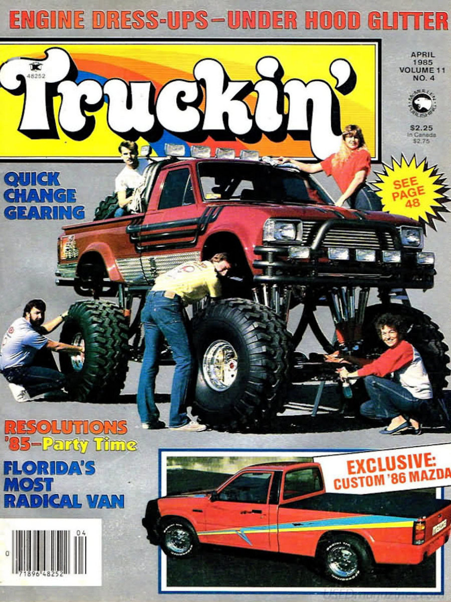 Truckin Apr April 1985