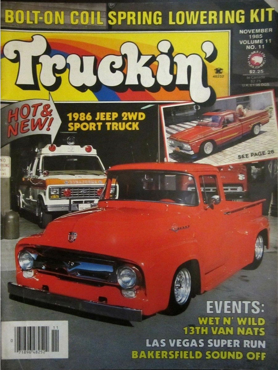 Truckin Nov November 1985