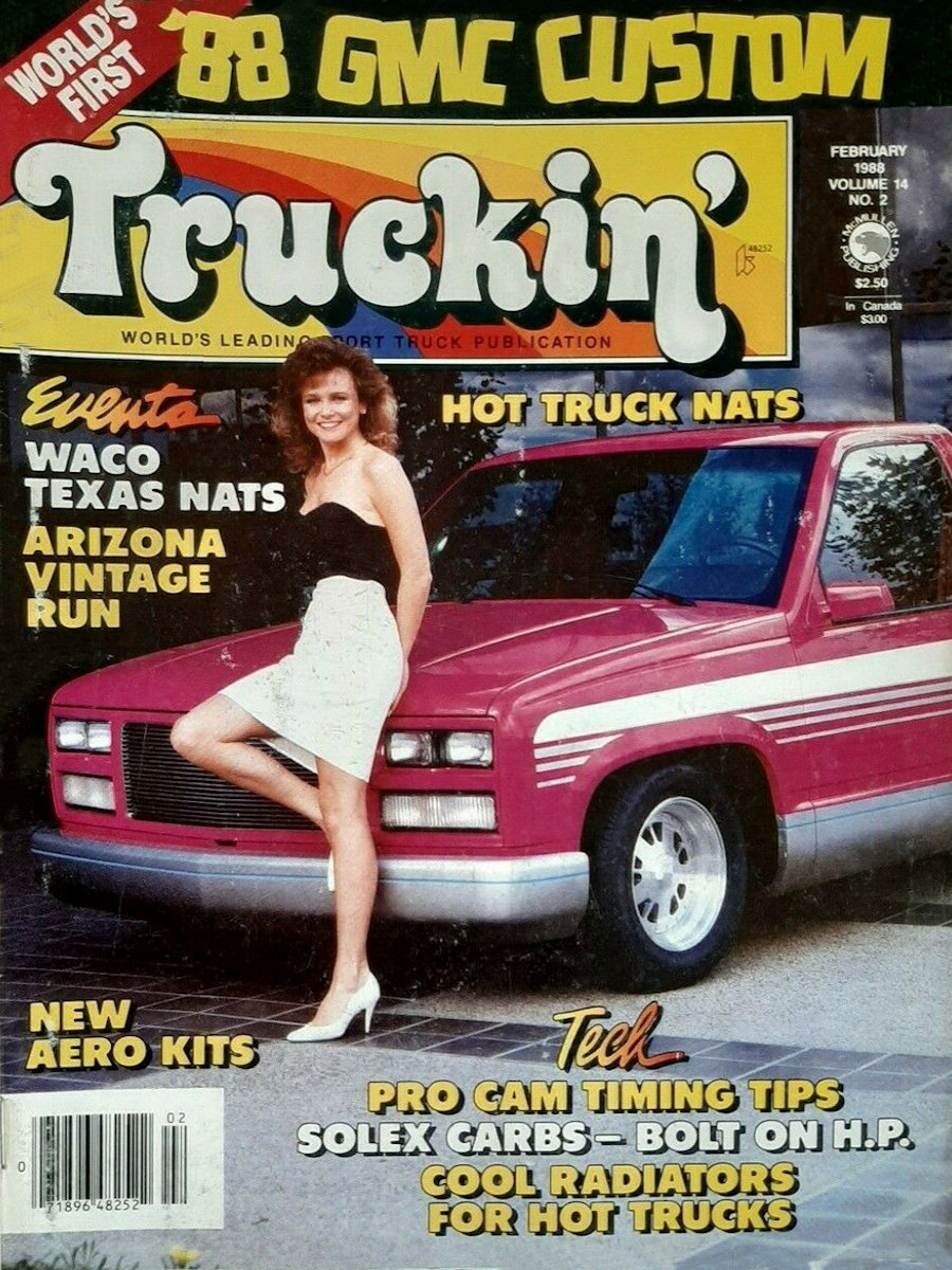 Truckin Feb February 1988