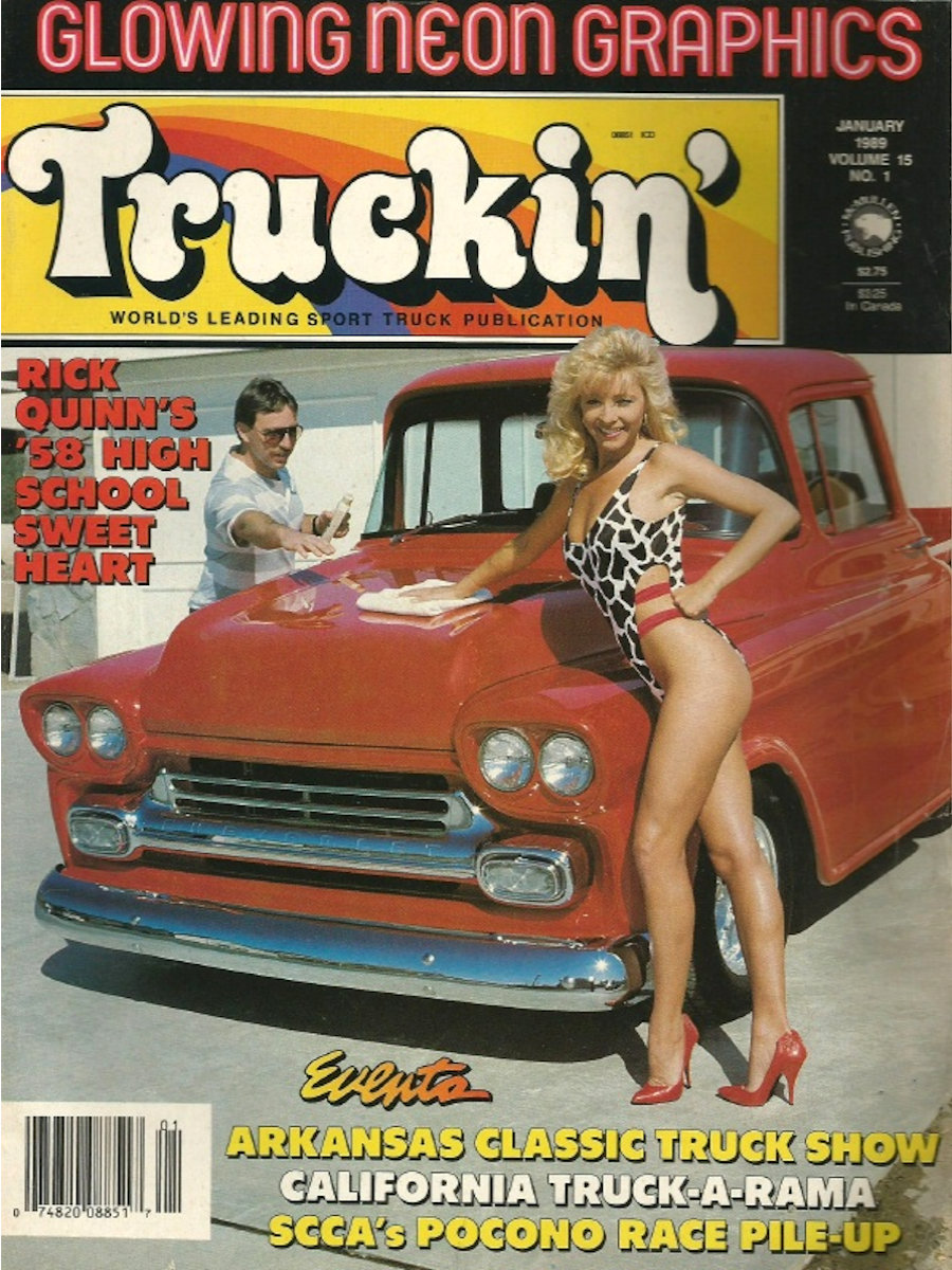 Truckin Jan January 1989